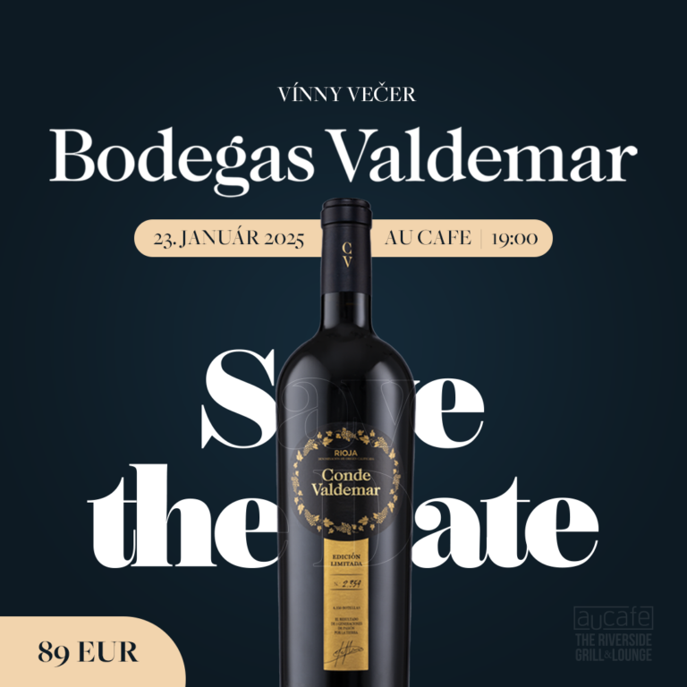 Vínny večer Bodegas Valdemar v AuCafe